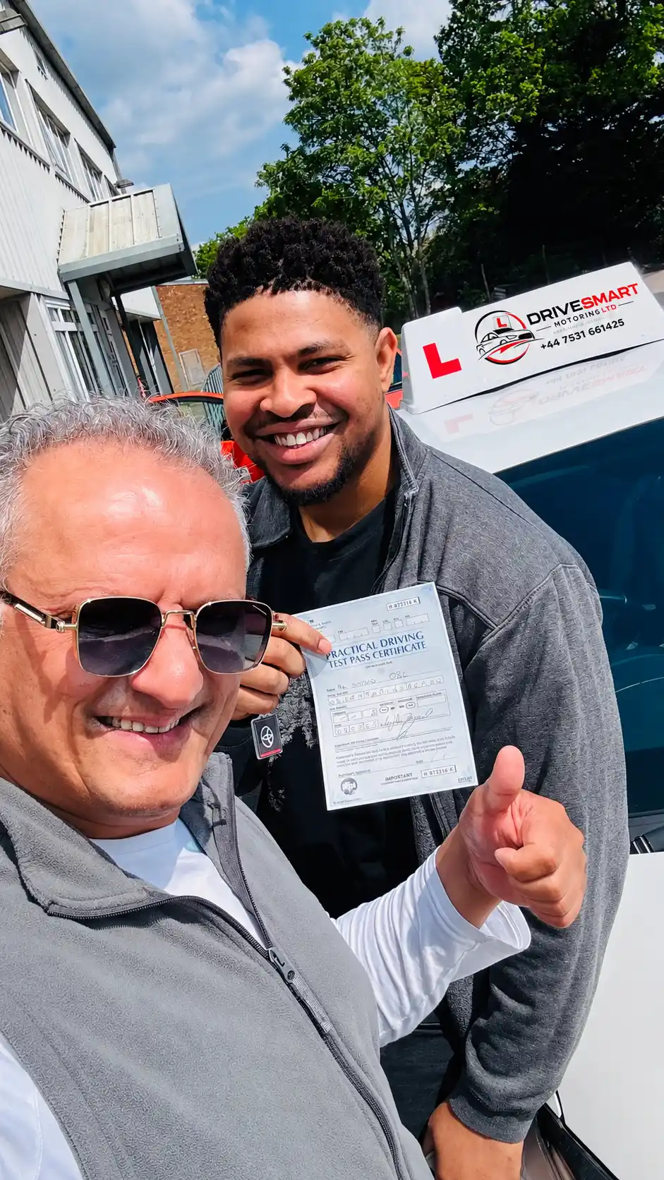 DriveSmart learner who passed their driving test first time (01)